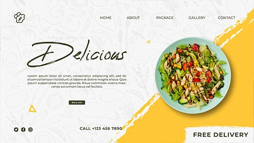 webpage_food_prototyp
